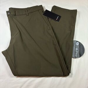Lululemon Commission Pant Classic Warpstreme 32”L DKOV Dark Olive Men's Size 40